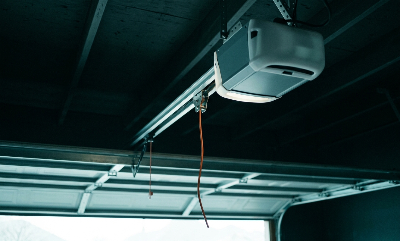 Noisy garage door roller and hinge repair in Tallahassee